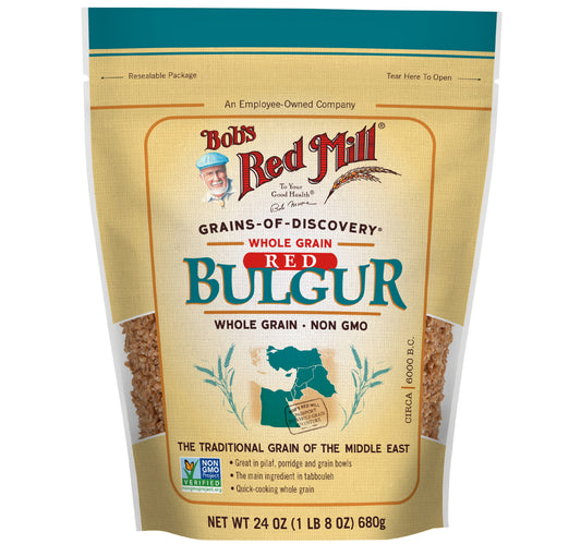 Bob's Red Mill Whole Grain Red Bulgur 680 g Lulu Hypermarket