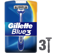Gillette Blue3 Men's Disposable Razors 3 pcs