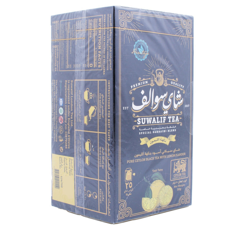 Suwalif Ceylon Lemon Tea 25 Teabags 50 g
