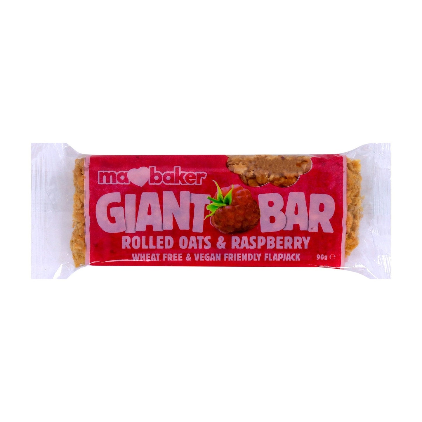 Ma Baker Giant Bar Rolled Oats & Raspberry 90 g Lulu Hypermarket