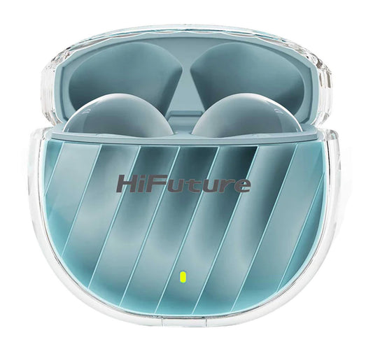 HiFuture FlyBuds3 ENC Enabled True Wireless Earbuds, Blue