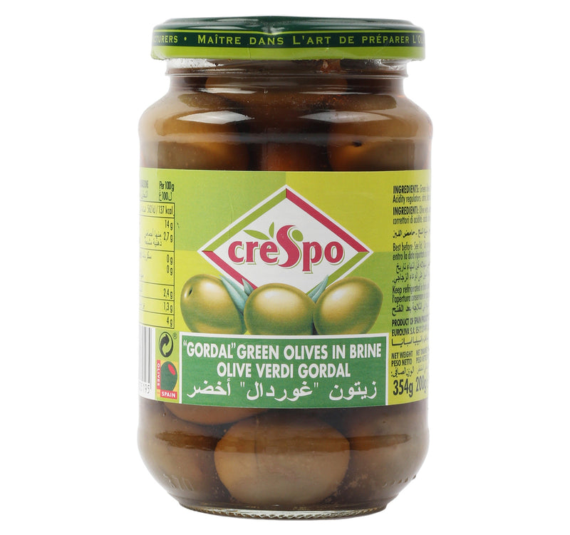 Crespo Gordal Green Olives 200 g Lulu Hypermarket