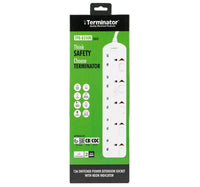 Terminator Extension Socket 5 Way TPB-835UK 3 Meter