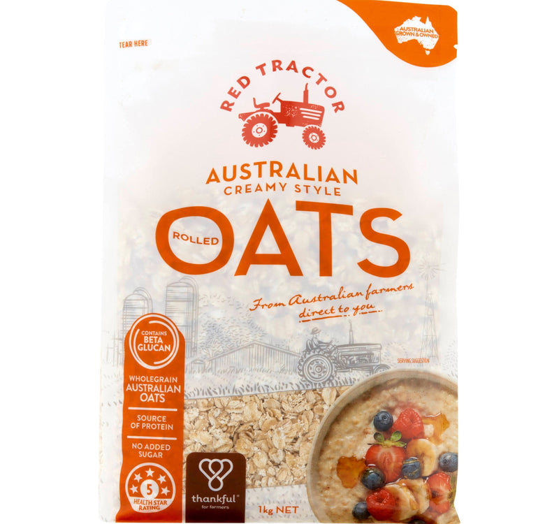Red Tractor Australian Rolled Oats 1 kg Lulu Hypermarket