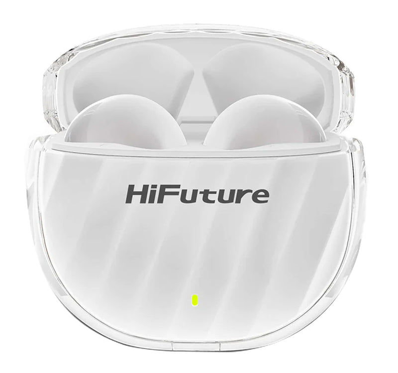 HiFuture FlyBuds3 ENC Enabled True Wireless Earbuds, White