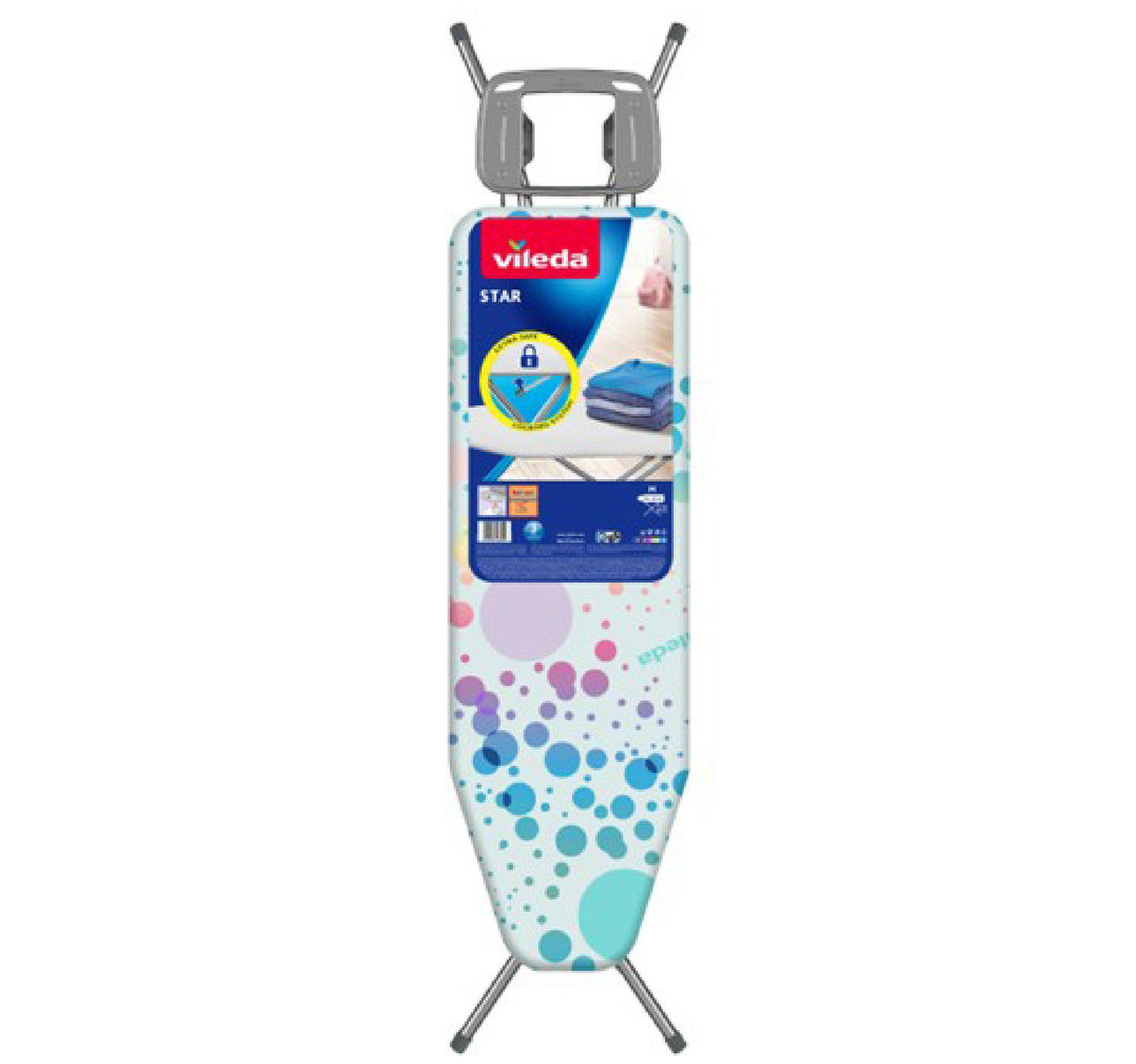 Vileda Star Ironing Board, 120 x 38 cm