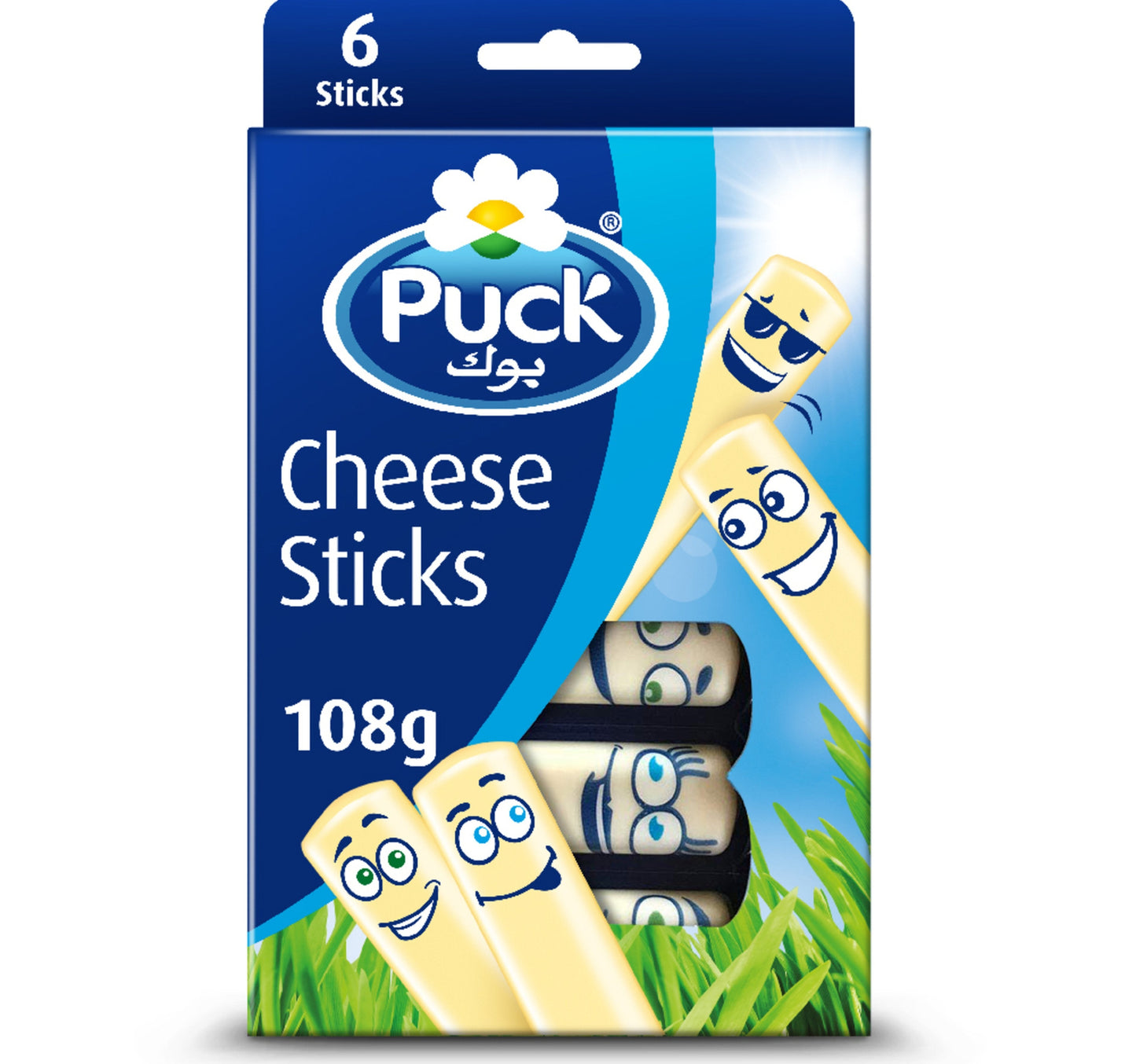 Puck Cheese Sticks 6 pcs 108 g Lulu Hypermarket