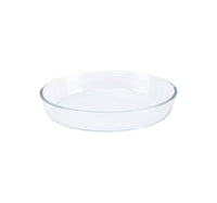 Chefline HSAP10L Borosilicate Glass Oval Baking Dish, 0.7 Litre, Transparent