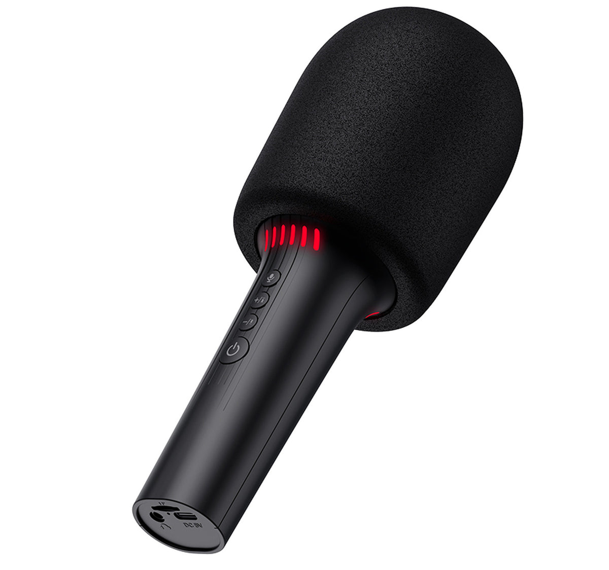 Trands Bluetooth Wireless Karaoke Microphone, Black, KO14