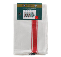 Homewell Cotton Kitchen Towel Set, 40 x 60 cm, 5 pcs, Assorted
