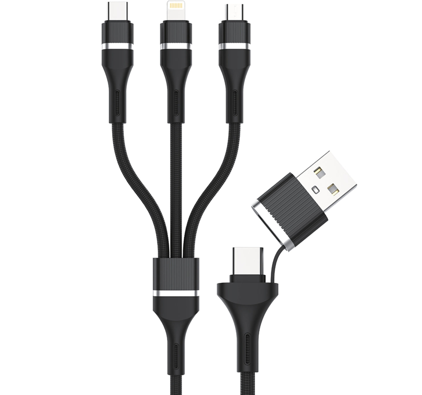 Trands 60W All in One Cable CA8476, Black Lulu Hypermarket