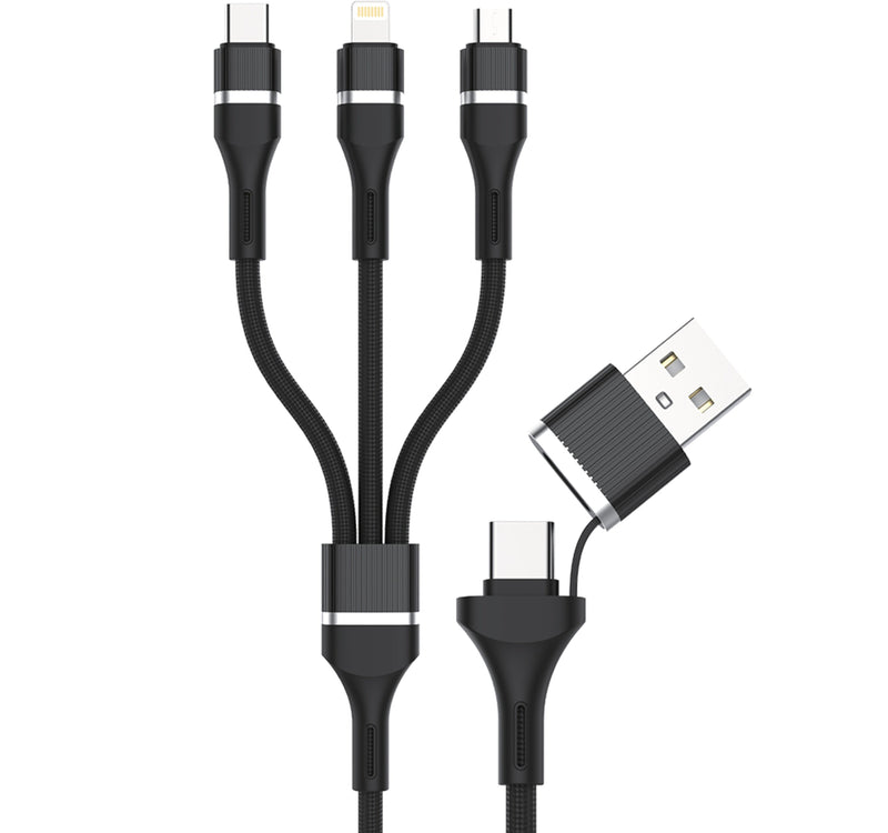 Trands 60W All in One Cable CA8476, Black Lulu Hypermarket