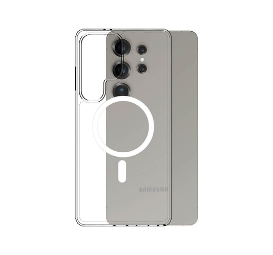 Smartix Samsung Galaxy S25 Ultra Magnetic Clear Case IGS25ULCMG Lulu Hypermarket