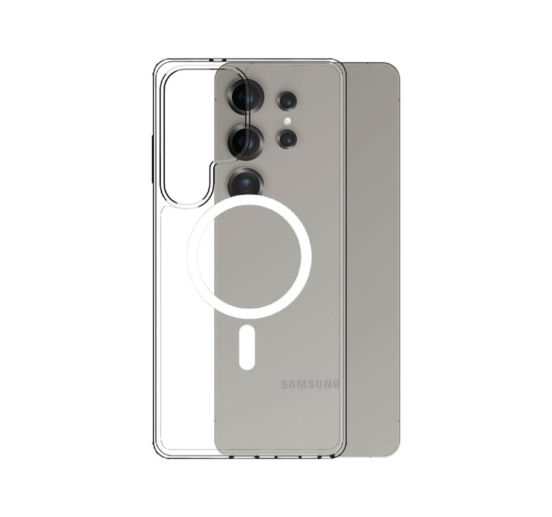 Smartix Samsung Galaxy S25 Ultra Magnetic Clear Case IGS25ULCMG Lulu Hypermarket
