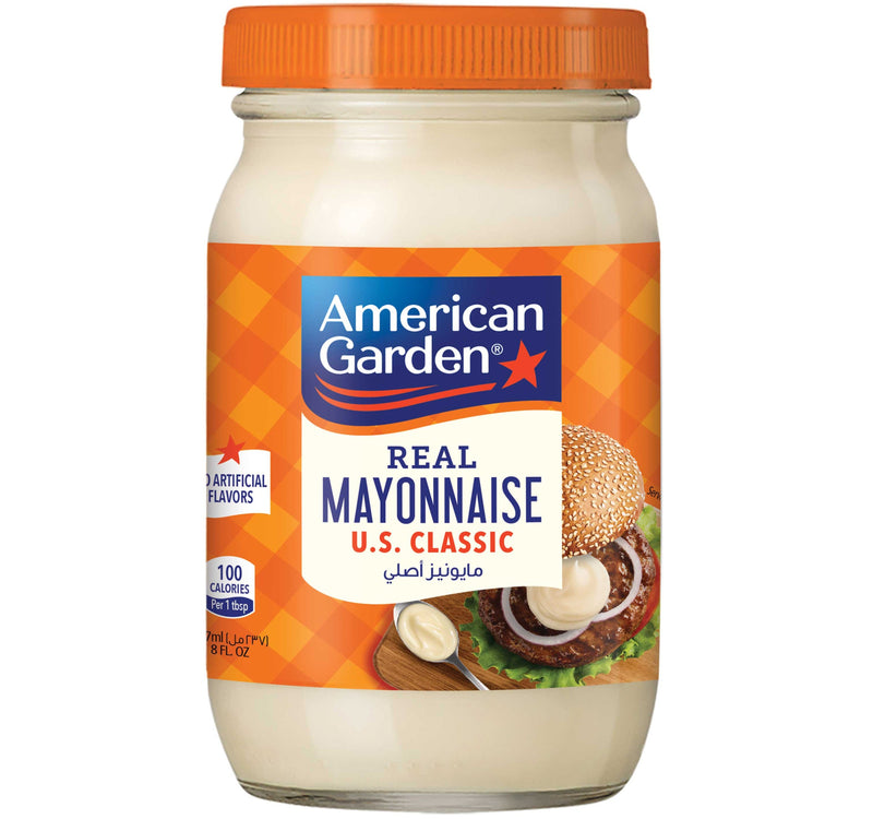 American Garden Gluten Free Dairy Free Real Original Mayonnaise 237 ml Lulu Hypermarket
