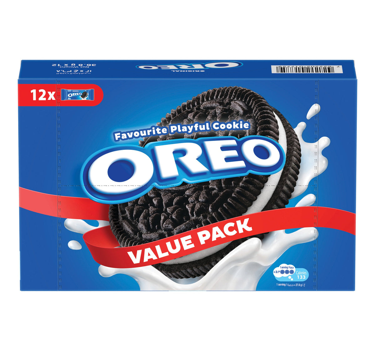 Oreo Original Cookies Value Pack 12 x 36.8 g Lulu Hypermarket