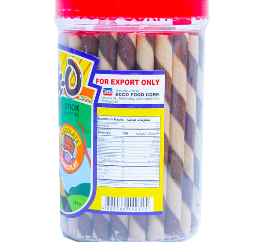 Stick-O Chocolate Wafer Stick 380 g