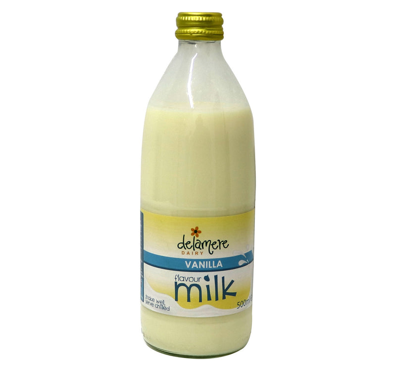 Delamere Flavour Milk Vanilla 500 ml