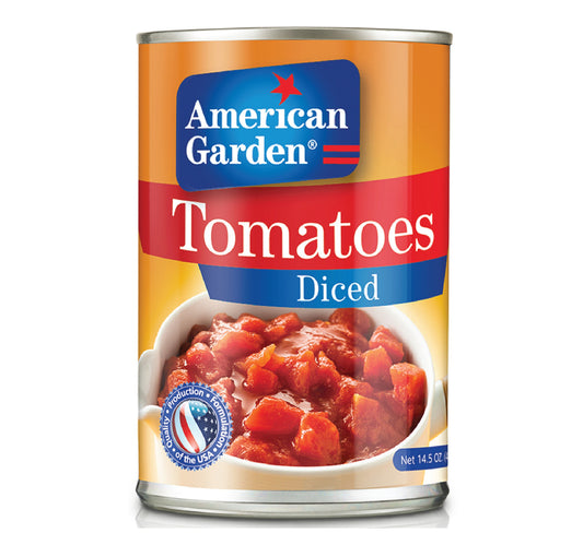 American Garden Diced Tomatoes Gluten Free 411 g Lulu Hypermarket