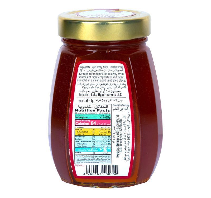 Bio Honey Natural Honey 500 g