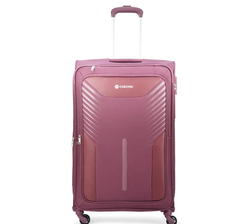 Carlton Mark Plus 4 Wheel Soft Trolley 55cm Maroon