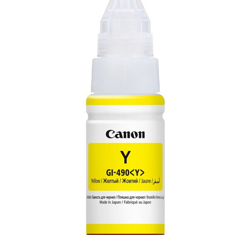 Canon Ink Bottle Cartridge GI-490 Yellow