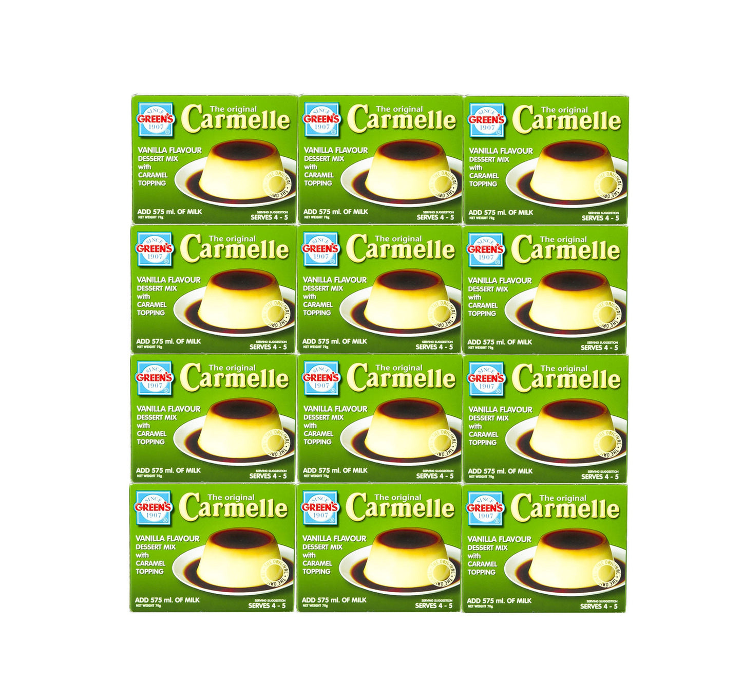 Green's Creme Carmelle 12 x 70 g Lulu Hypermarket