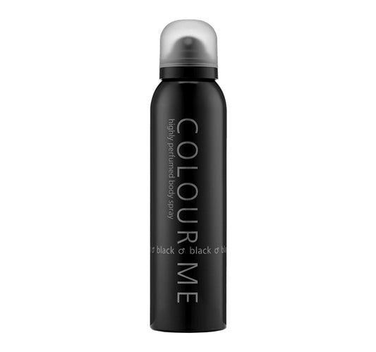 Colour Me Deodorant For Men Black 150 ml