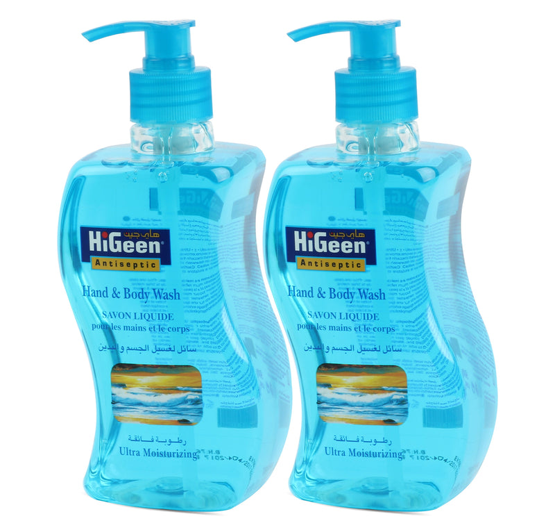 Hi-Geen Hand & Body Wash 2 x 500 ml