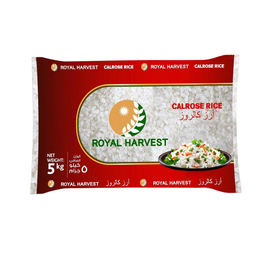 Royal Harvest Calrose Rice 5 kg Lulu Hypermarket