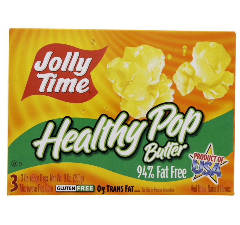 Jolly Time Healthy Pop Butter Pop Corn 255 g Lulu Hypermarket