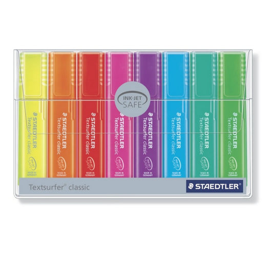 Staedtler Textsurfer Classic Highlighter 364PWP8 8Piece