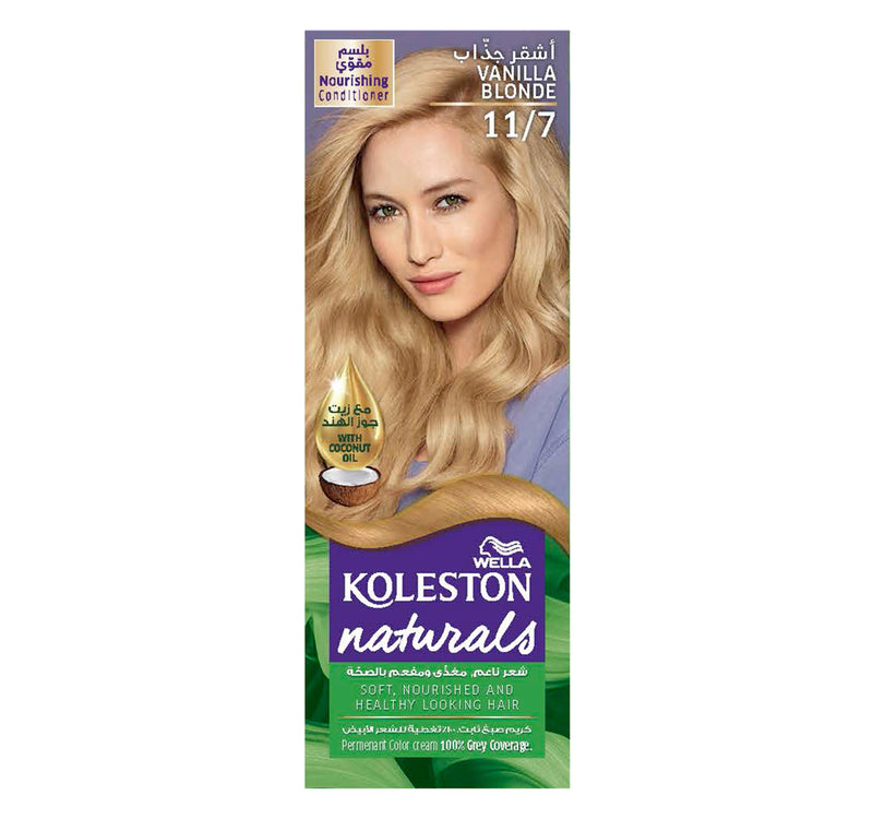 Koleston Naturals Hair Cream 11/7 Vanilla Blonde 1 pkt