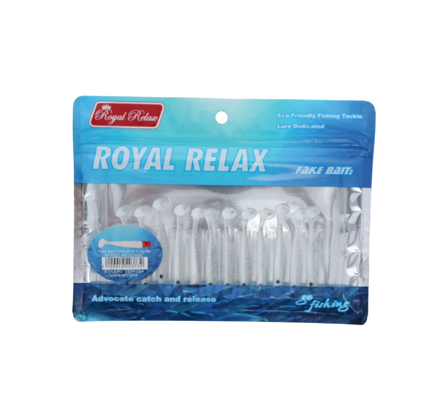 طُعم صيد السمك الاصطناعي Royal Relax 08H 5 سم 1.1 جرام 12 قطعة