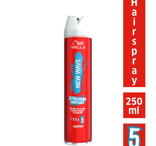 Wella New Wave Ultra Strong Power Hold Hair Spray 250 ml
