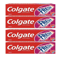 Colgate Fresh Confidence Xtreme Red Gel Toothpaste Value Pack 4 x 75 ml