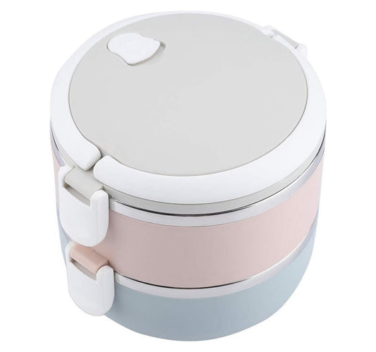 Home 2 Layer Lunch box, MK06-6354