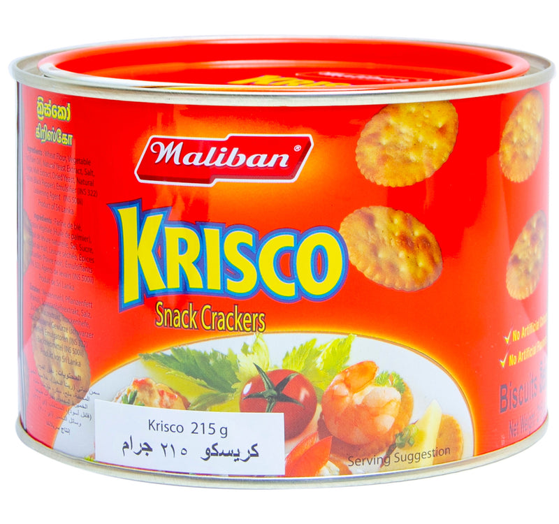 Maliban Krisco Snack Crackers 215 g Lulu Hypermarket