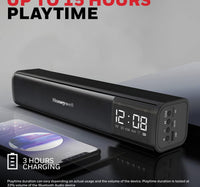 Honeywell 10 W Moxie V1000 Bluetooth Soundbar, Black, HC000251