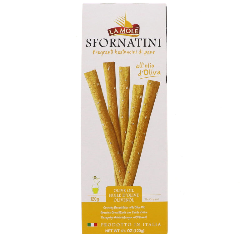 La Mole Sfornatini Bread Sticks With Olive Oil 120 g Lulu Hypermarket