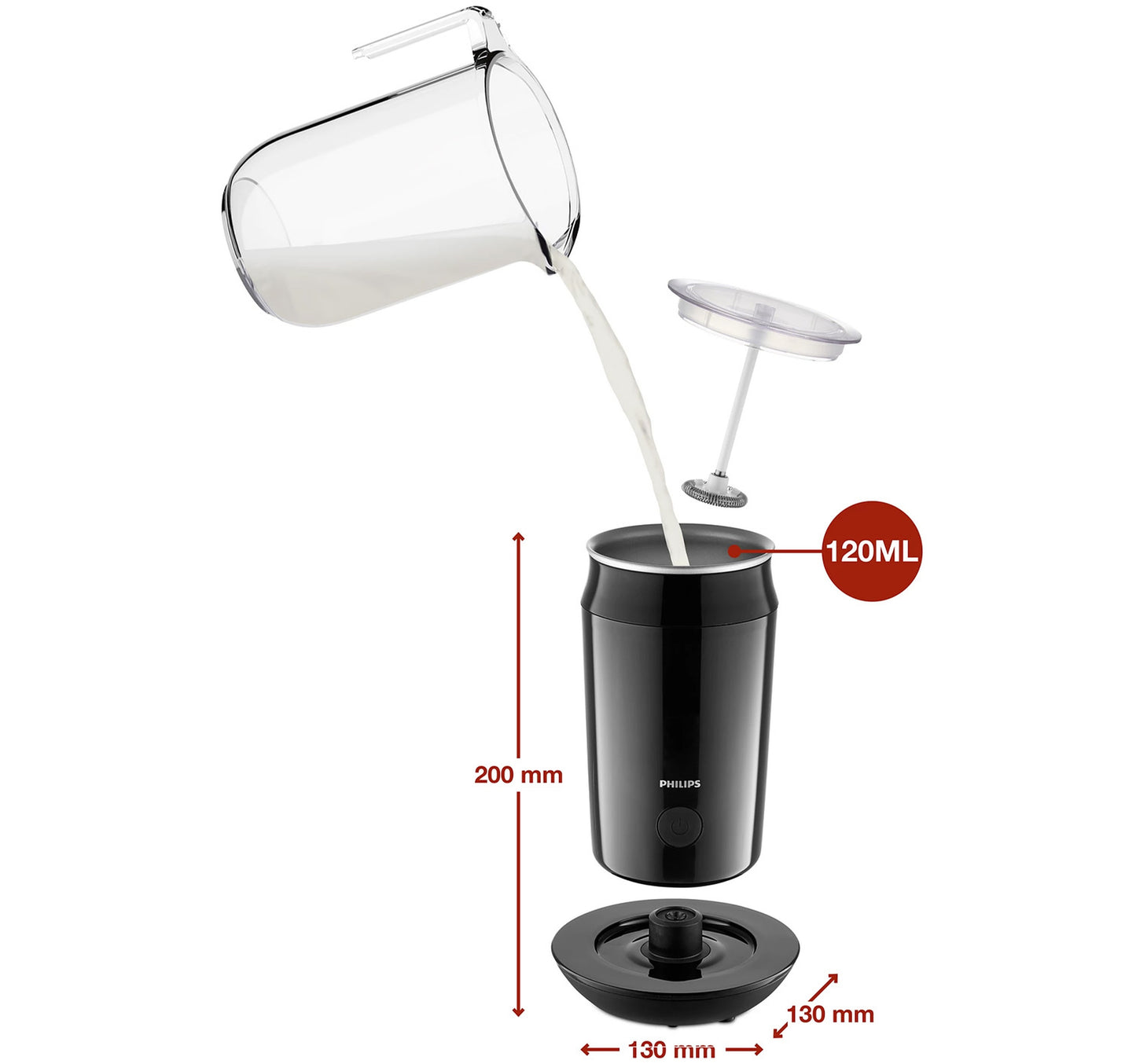 Philips 120 ml Milk Frother, CA6500/63