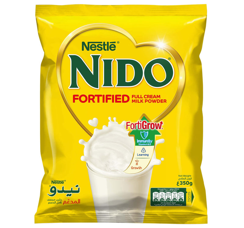 Nestle Nido Fortified Full Cream Milk Powder 350 g Lulu Hypermarket