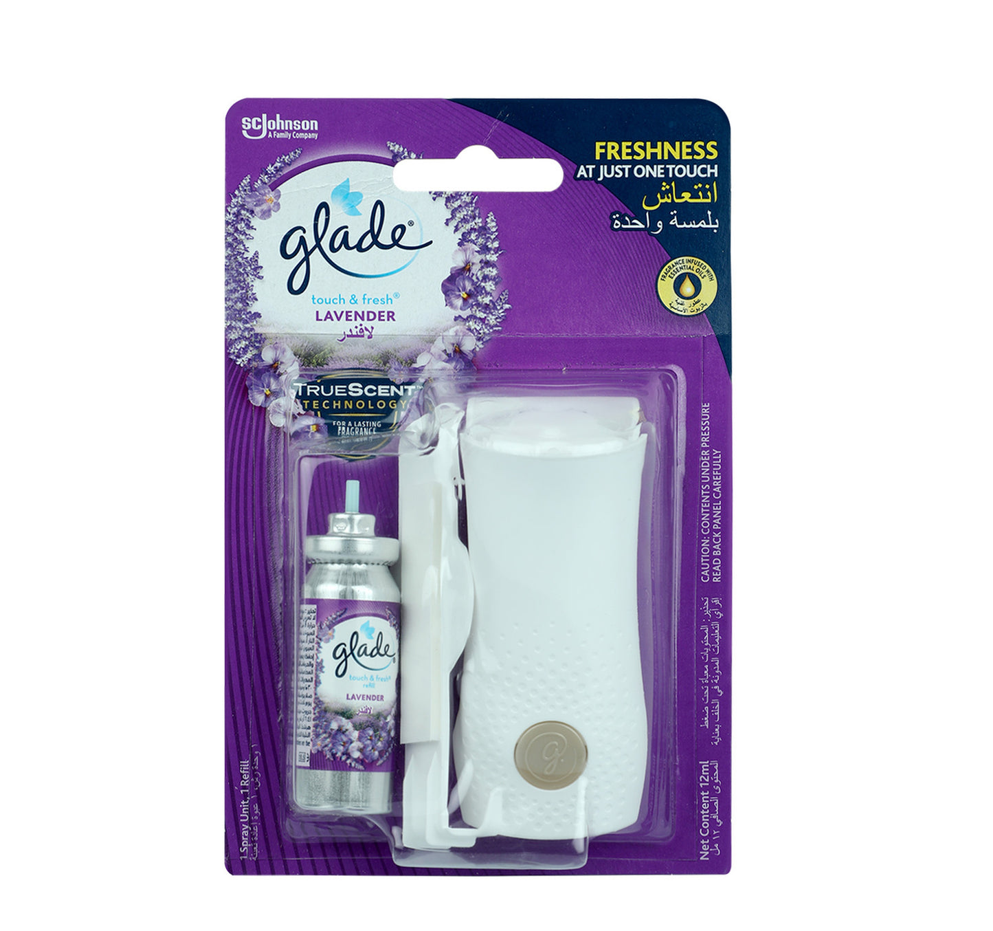 Glade Lavender Touch'N Fresh 1 pc