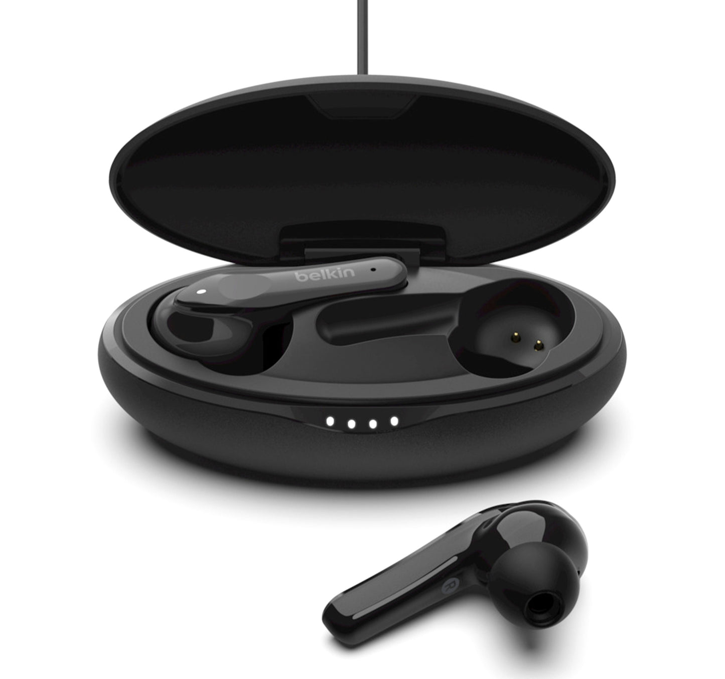SOUNDFORM Move True Wireless Earbuds With Charging Case Black (PAC001btBK-GR)