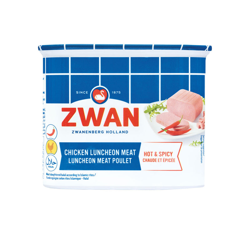 Zwan Hot & Spicy Chicken Luncheon Meat 340 g