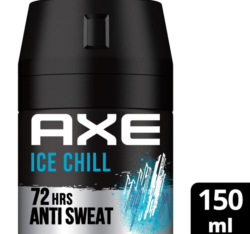 Axe Ice Chill 72 Hours Anti-Sweat Anti-Perspirant Deodorant Spray For Men 150 ml