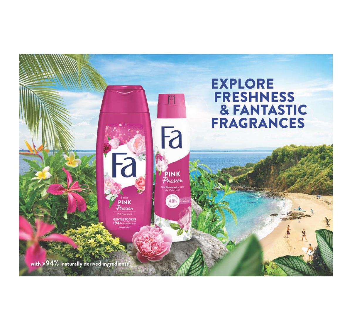Fa Sport Shower Gel 2 x 250 ml