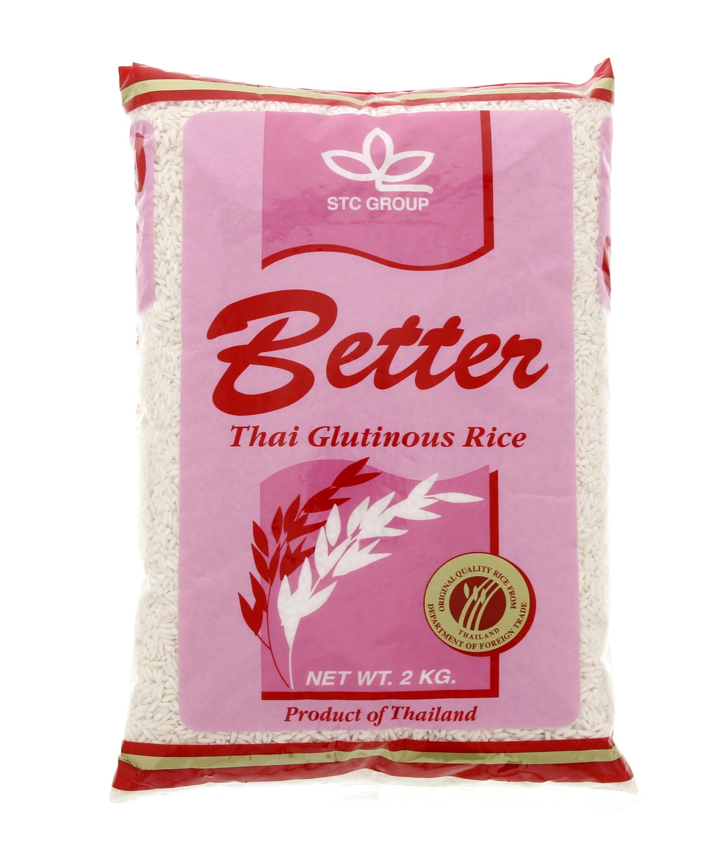 Better Thai Glutinous Rice 2 kg Lulu Hypermarket
