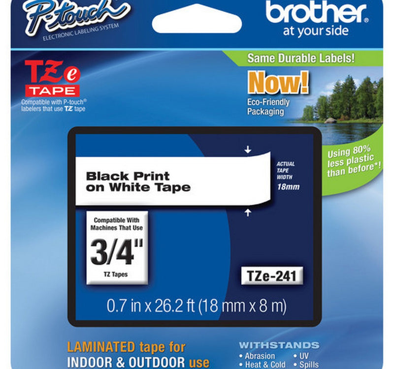 Brother Label Tape TZ-241 18mm