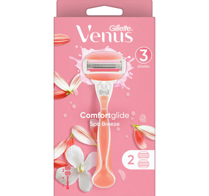 Gillette Venus Spa Breeze Women's Razor 2Up